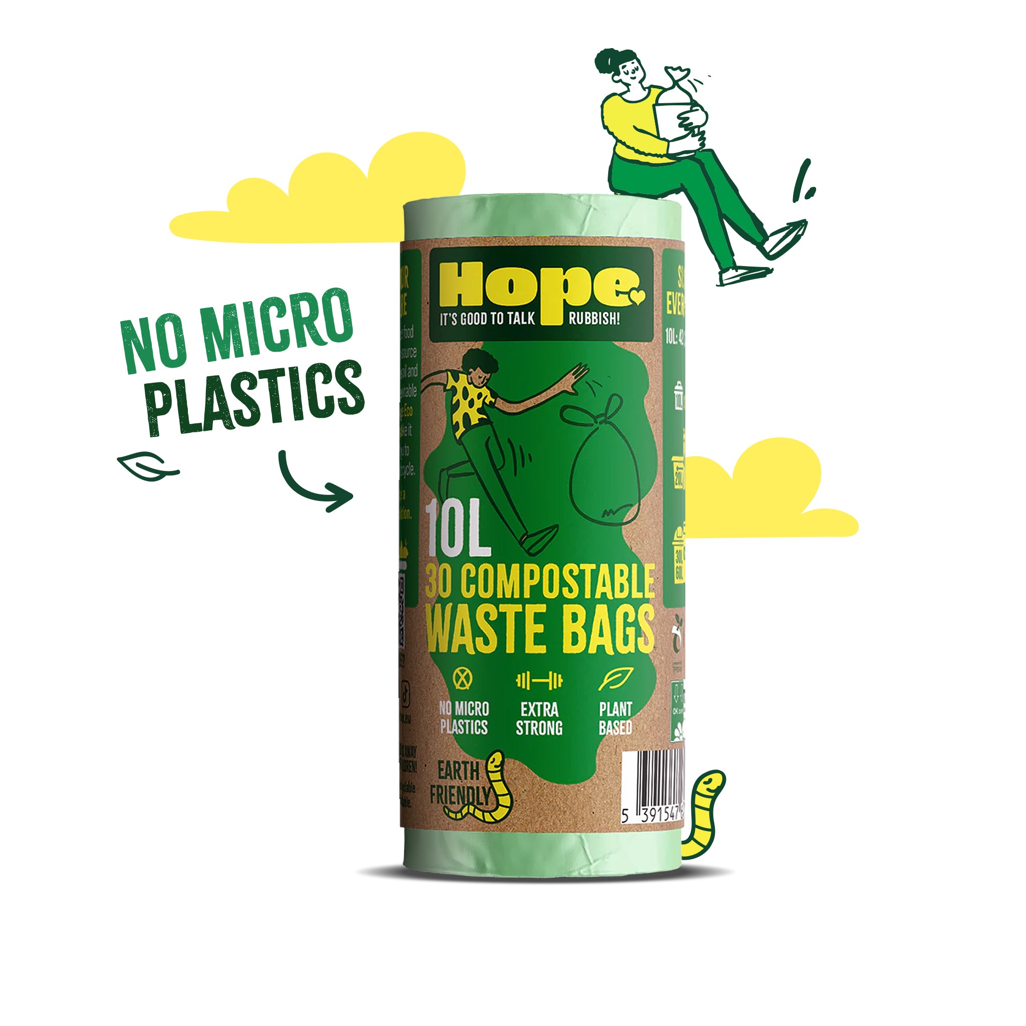 10L Compostable Bag Product Illustration