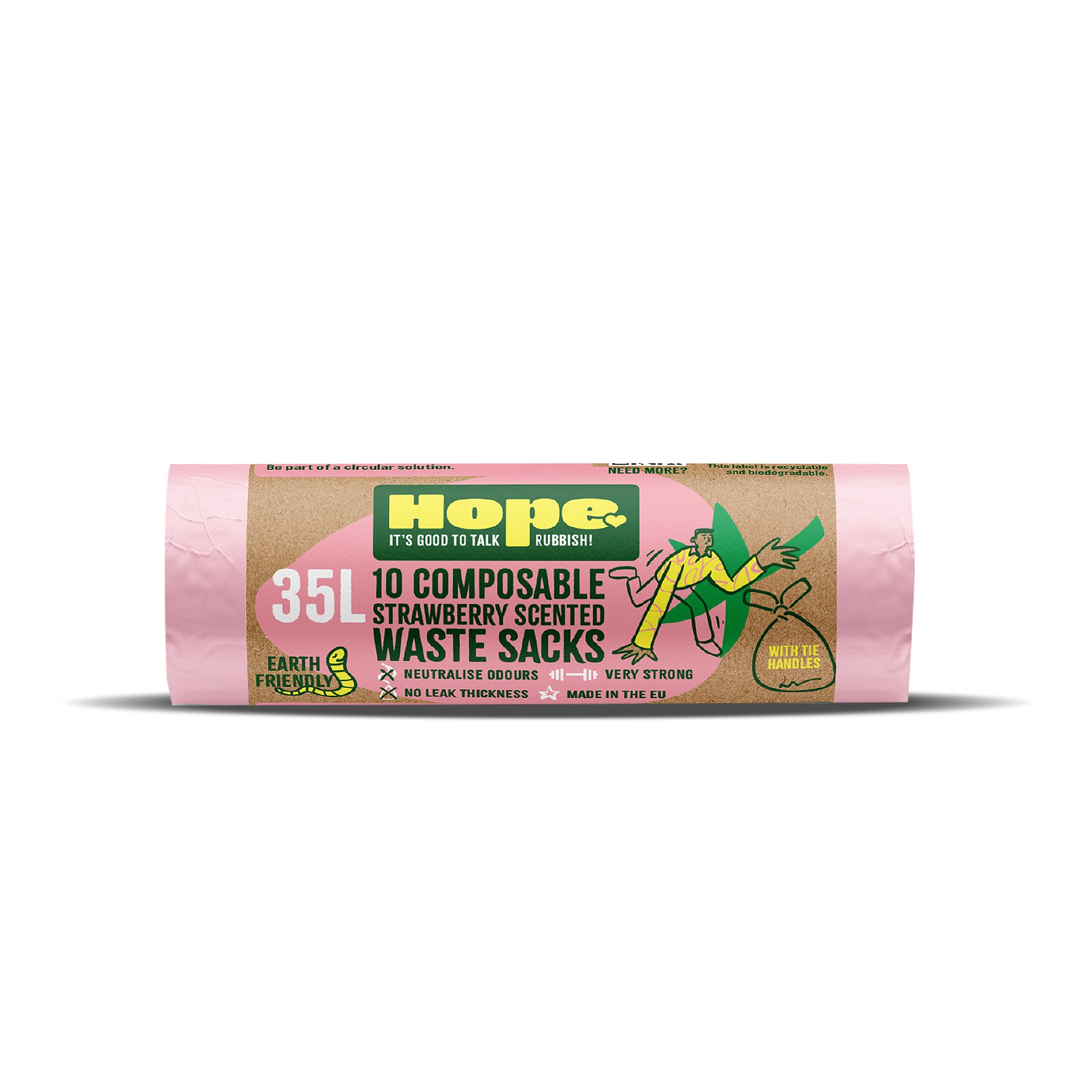 35L Strawberry Compostable Bag Product Image