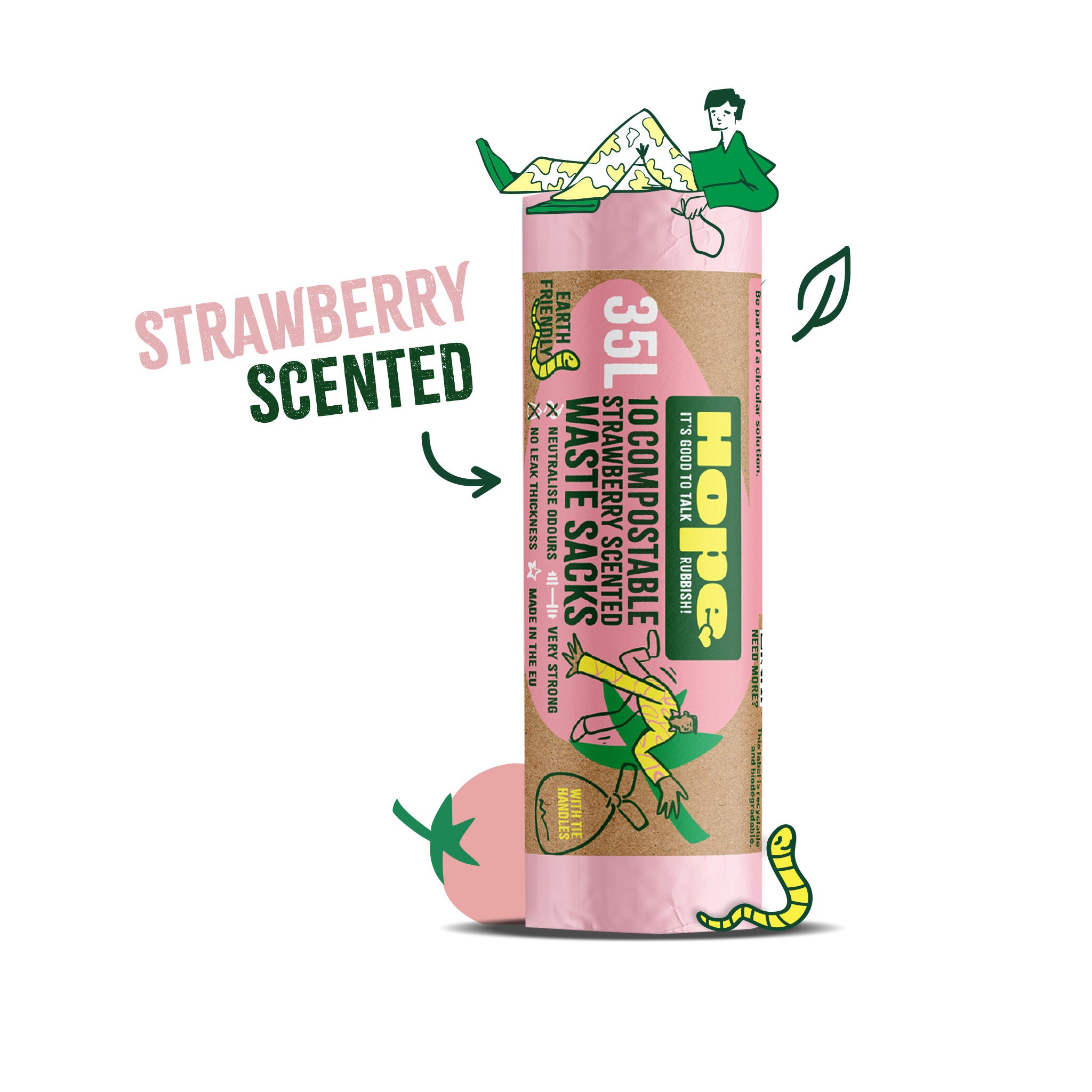 35L Compostable Bag Product Illustration